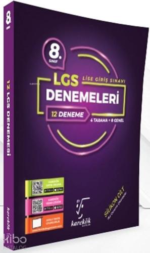 Karekök Yayınları 8. Sınıf LGS 12 Deneme Karekök