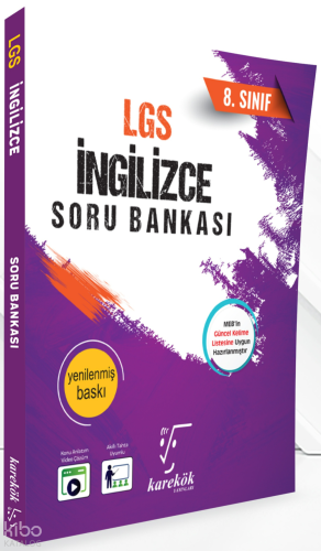 Karekök Yayınları 8.Sınıf Lgs İngilizce Soru Bankası