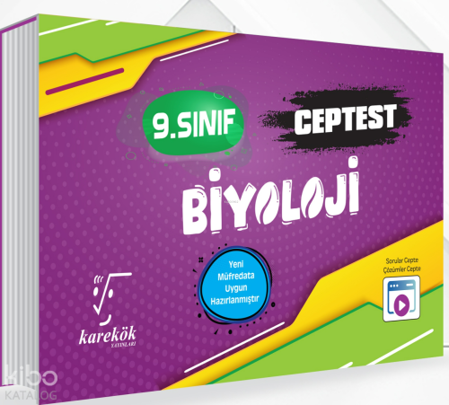 Karekök Yayınları 9. Sınıf Biyoloji Cep Test