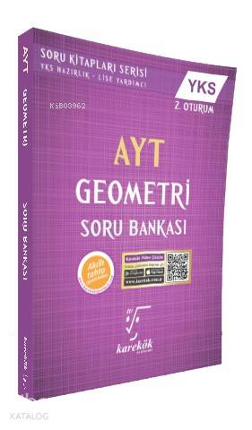 Karekök Yayınları AYT Geometri Soru Bankası Karekök
