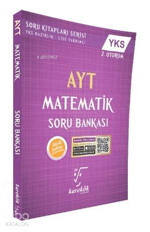 Karekök Yayınları AYT Matematik Soru Bankası Karekök