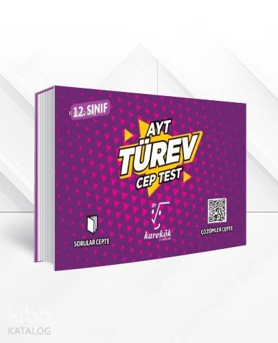 Karekök Yayınları AYT Türev Cep Test Karekök
