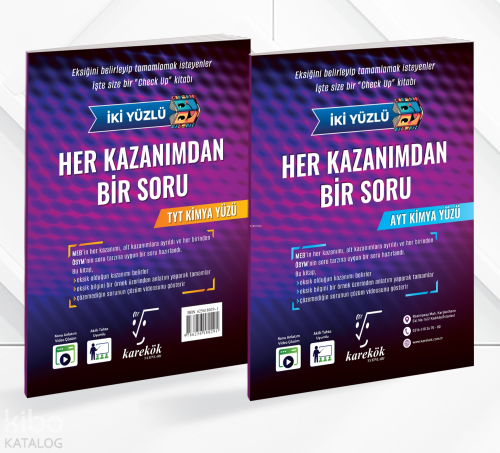 Karekök Yayınları TYT - AYT Her Kazanımdan Bir Soru Kimya