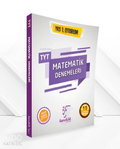 Karekök Yayınları TYT Matematik Denemeleri Karekök