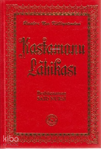 Kastamonu Lahikası (Büyük Boy) (Ciltli)