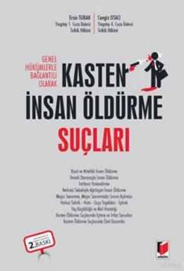 Kasten İnsan Öldürme Suçları (Ciltli) - Kitapiks.com