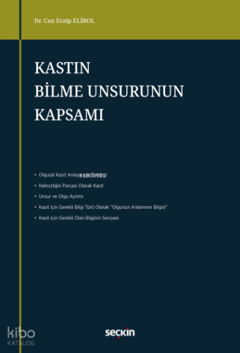 Kastın Bilme Unsurunun Kapsamı