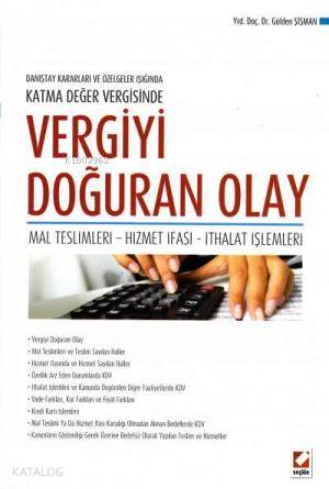Katma Değer Vergisinde Vergiyi Doğuran Olay; Mal Teslimleri  Hizmet İfası  İthalat İşlemleri