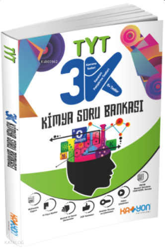 Katyon TYT 3K Kimya Soru Bankası