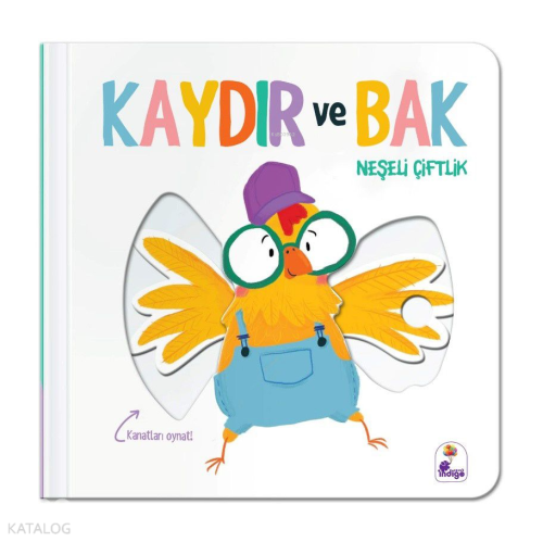 Kaydır ve Bak - Neşeli Çiftlik (Ciltli)