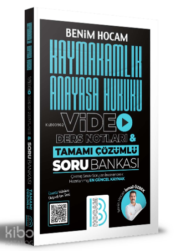 Kaymakamlık Anayasa Hukuku Video Ders Notları ve Tamamı Çözümlü Soru Bankası