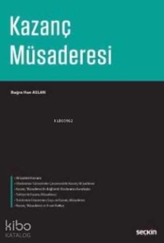 Kazanç Müsaderesi