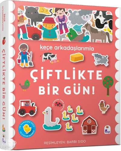 Keçe Arkadaşlarımla Çiftlikte Bir Gün (Ciltli)