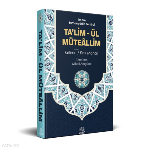Kelime Anlamlı Talim Müteallim Tercümesi