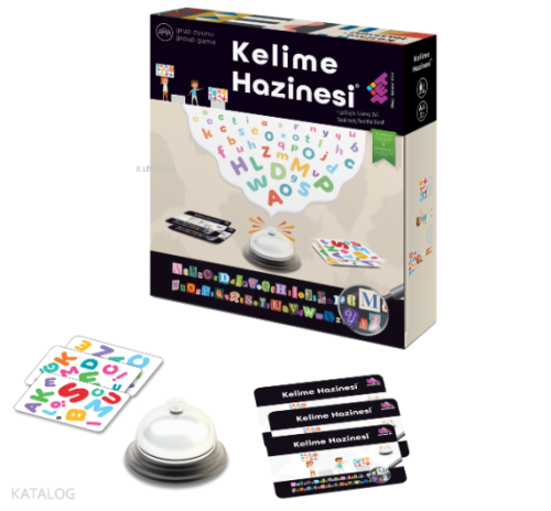 Kelime Hazinesi Zeka ve Akıl Oyunu 6+ Yaş 2+ Oyuncu