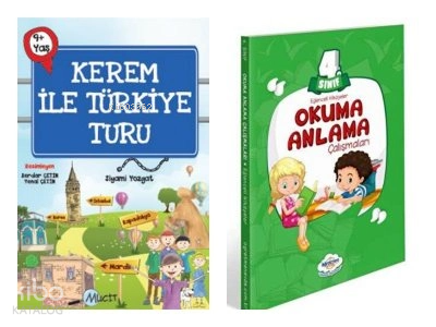 Kerem ile Türkiye Turu (8 Kitap)