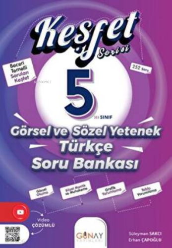 Keşfet Görsel ve Sözel Yetenek Soru Bankası