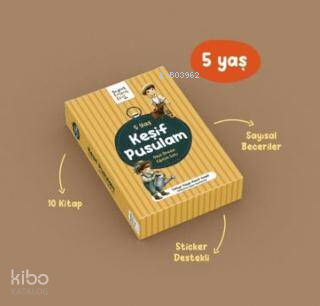 Keşif Pusulam Set - 5 Yaş İçin Okul Destek Seti