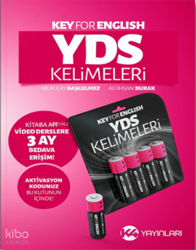 Key for English YDS Kelimeleri + Aktivasyon Kodu