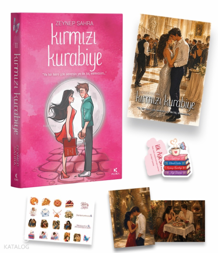 Kırmızı Kurabiye (Ciltli - Kenar Boyamalı)