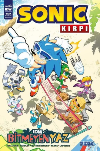 Kirpi Sonic - Bitmeyen Yaz - Kitapiks.com