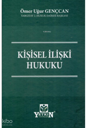 Kişisel İlişki Hukuku