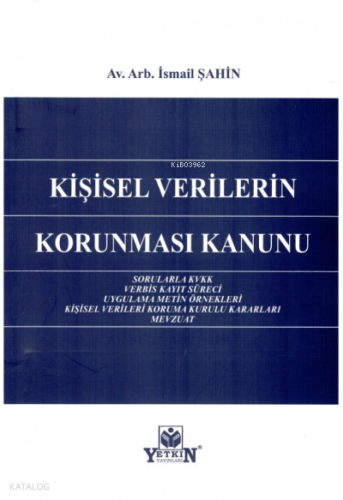 Kişisel Verilerin Korunması Kanunu