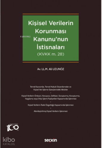 Kişisel Verilerin Korunması Kanununun İstisnaları