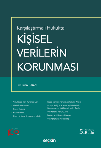 Kişisel Verilerin Korunması - Kitapiks.com