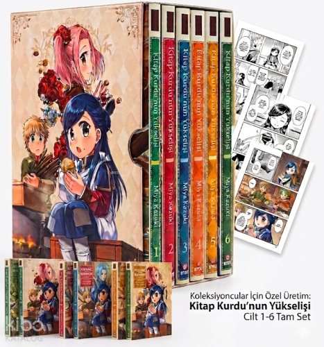 Kitap Kurdu'nun Yükselişi Özel Kutulu Set (1-6 Cilt Tam Takım)