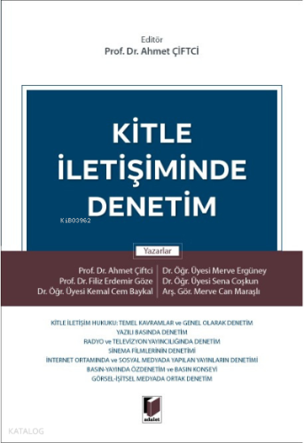 Kitle İletişiminde Denetim