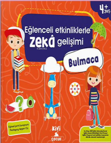 Kivi-Eglenceli-Etkinliklerle-Zeka-Gelisimi-Bulmaca - Kitapiks.com