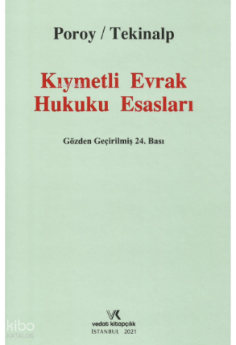 Kıymetli Evrak Hukuku Esasları