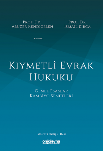 Kıymetli Evrak Hukuku