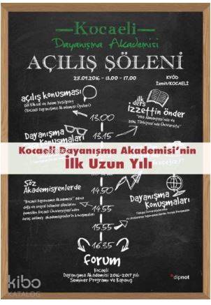Kocaeli Dayanışma Akademisi'nin İlk Uzun Yılı