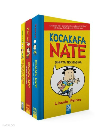 Kocakafa Nate Serisi Seti 1 - 3 Kitap Takım