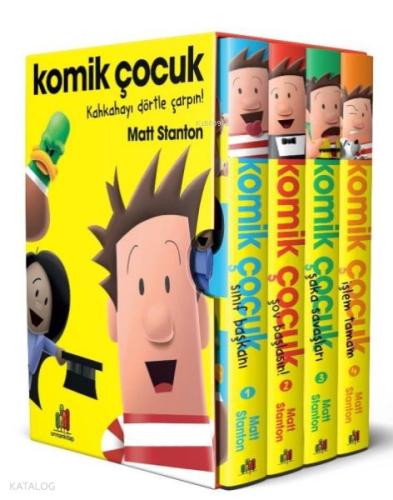 Komik Çocuk 4 Kitap Set