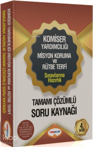 Komiser Yardımcılığı Misyon Kor.Rüt.Ter.Haz.2020