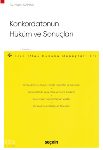 Konkordatonun Hüküm ve Sonuçları