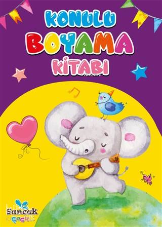 Konulu Boyama Kitabı - 1 - Kitapiks.com