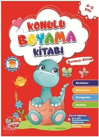 Konulu Boyama Serisi-Kırmızı Kitap 4-5 Yaş