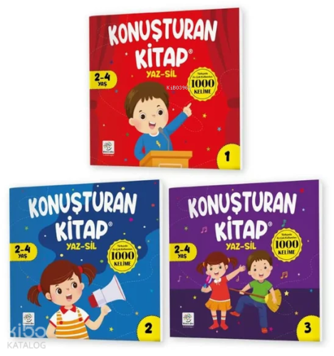 Konuşturan Kitap Serisi (Yaz - Sil)