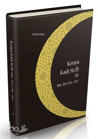 Konya Kadı Sicili 50; (1138-1139/1726-1727)