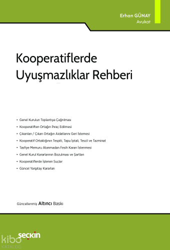 Kooperatiflerde Uyuşmazlıklar Rehberi