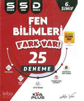 Koray Varol Akademi 6. Sınıf Fen Bilimleri Sistematik 25 Sarmal Deneme
