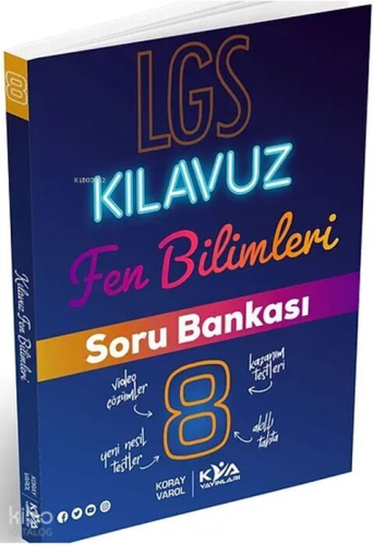 Koray Varol Akademi 8. Sınıf Kılavuz Serisi Fen Bilimleri Soru Bankası
