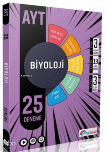 Köşebilgi Ayt Biyoloji 25 Branş Denemesi
