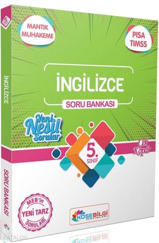 Köşebilgi Yayınları 5. Sınıf İngilizce Soru Bankası Köşebilgi
