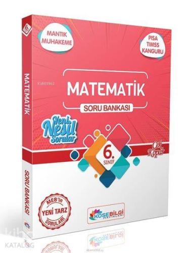 Köşebilgi Yayınları 6. Sınıf Matematik Özet Bilgili Soru Bankası Köşebilgi 