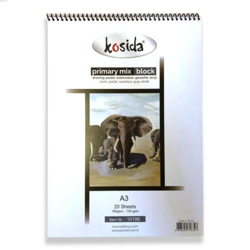 Kosida A3 Primary Mix Blok 20yp - Kitapiks.com